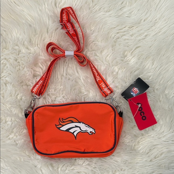 Foco Handbags - FOCO Orange Denver Broncos Crossbody Man/Woman Bag
